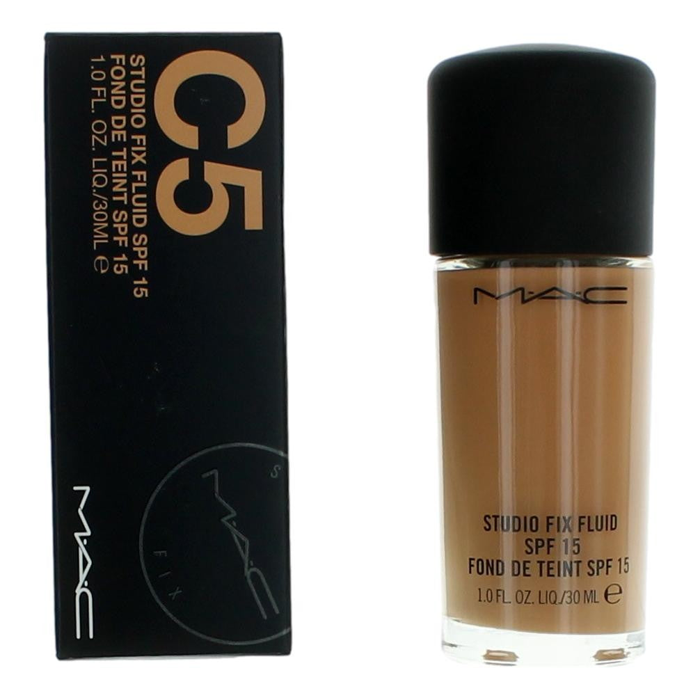 Photo of MAC Studio Fix Fluid by MAC, 1 oz Foundation SPF15 - C5